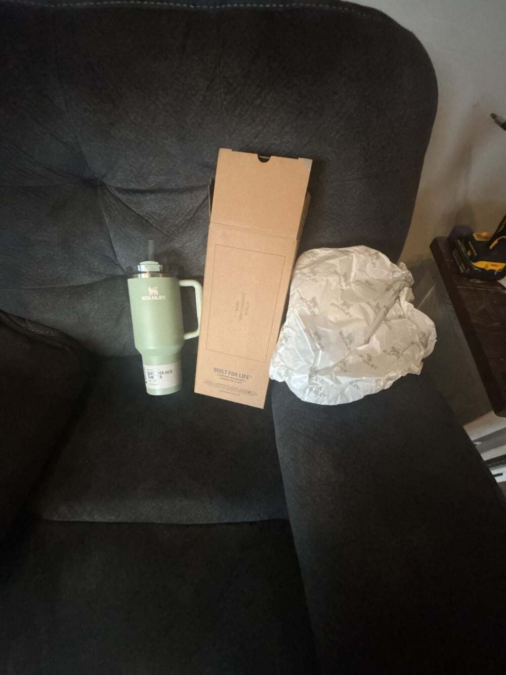 Stanley The Quencher H2.0 FlowState 40 oz Tumbler in Pale Mint